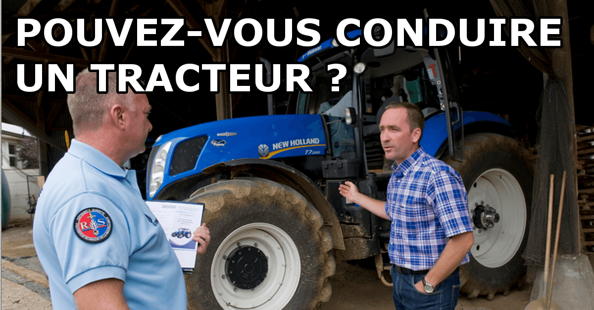 Agriculteurs : peut-on conduire un tracteur sans permis ?