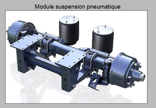 Photo du Essieux Module suspension pneumatique