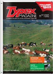 Photo du magazines, journaux agricoles Typex magazine