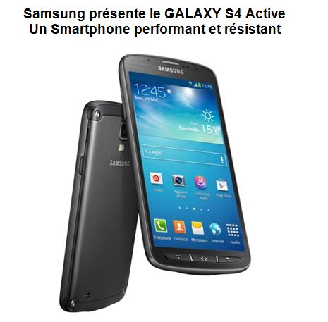 Photo du Fabricants de téléphones portables Galaxy S4 Active