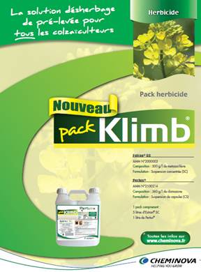 Photo du Herbicides Oléagineux Pack Klimb