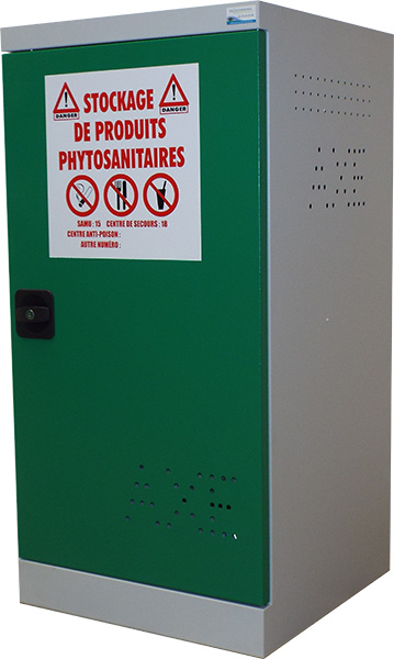 Photo du Eléments de stockage, Panneaux béton Armoire EXCELA 80L pour produits phytosanitaires