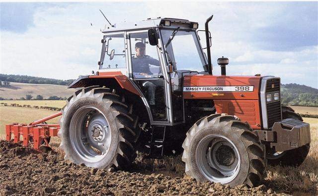 Photo du Tracteurs agricoles MF 398 Confort