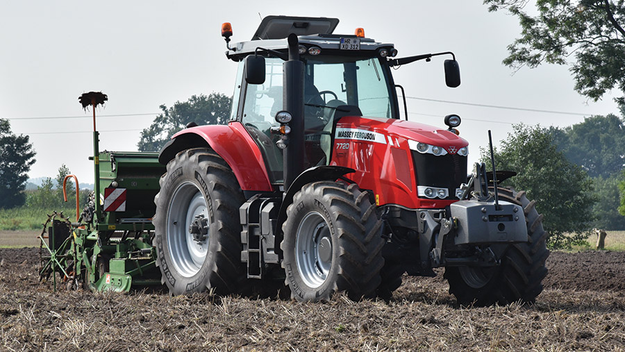 Photo du Tracteurs agricoles MF 7720 VT Efficient