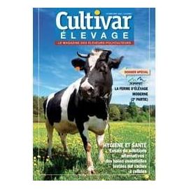 Photo du magazines, journaux agricoles Cultivar Elevage