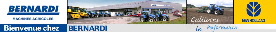 Photo du Vente de matériels neufs Vente de tracteurs, moissonneuses-batteuses, chargeurs New Holland