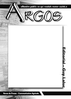 Photo du magazines, journaux agricoles Argos
