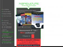 Photo du magazines, journaux agricoles Agriculture et Nouvelles Technologies
