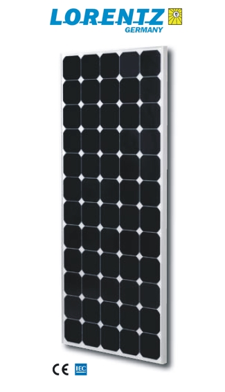 Photo du Energie photovoltaïque Panneau solaire très haut rendement 160 Watts nominal - 24 Volts