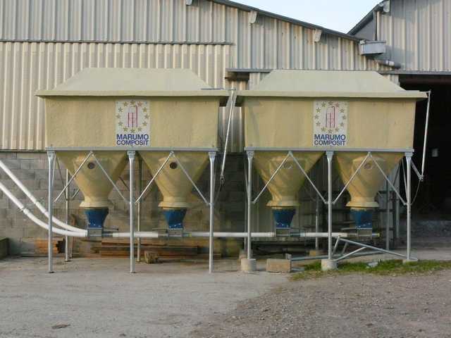 Photo du Cellules de stockage silo de stockage d\'aliments
