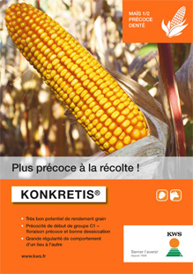 Photo du Variétés de maïs mixte Konkretis