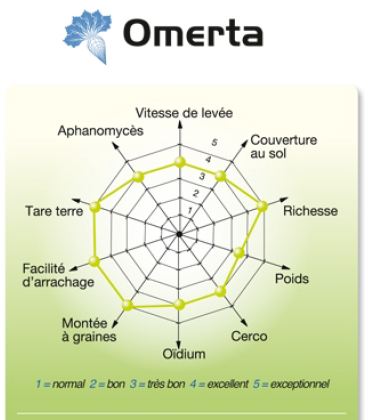 Photo du variétés de betteraves sucrières Omerta