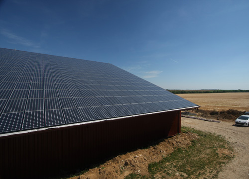 Photo du Energie photovoltaïque La rénovation gratuite de toiture