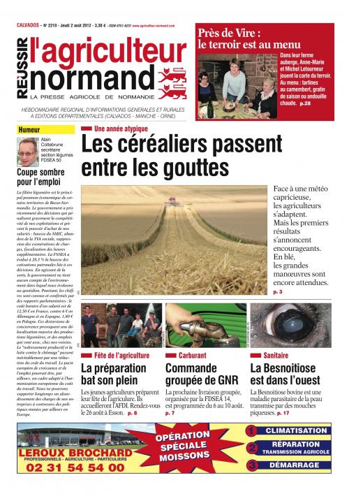 Photo du magazines, journaux agricoles L'Agriculteur Normand